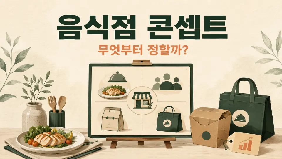 음식점 창업 컨셉 잡는 법: 메뉴·고객·객단가 정리
